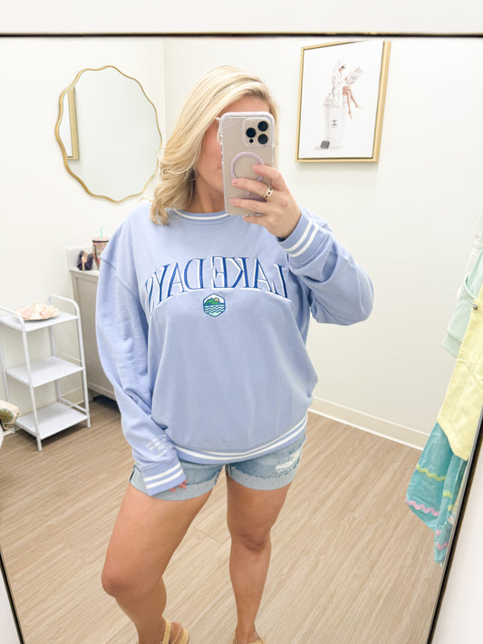 Lake Days Simply Southern Sweatshirt
