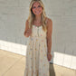 Floral Scallop Maxi