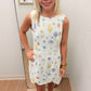 Ivory Blossom Scalloped Dress