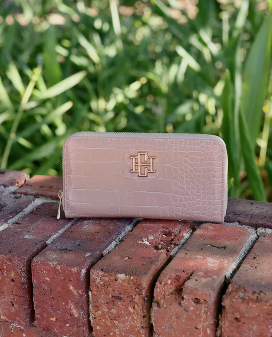 Penelope Wallet Latte - Caroline Hill