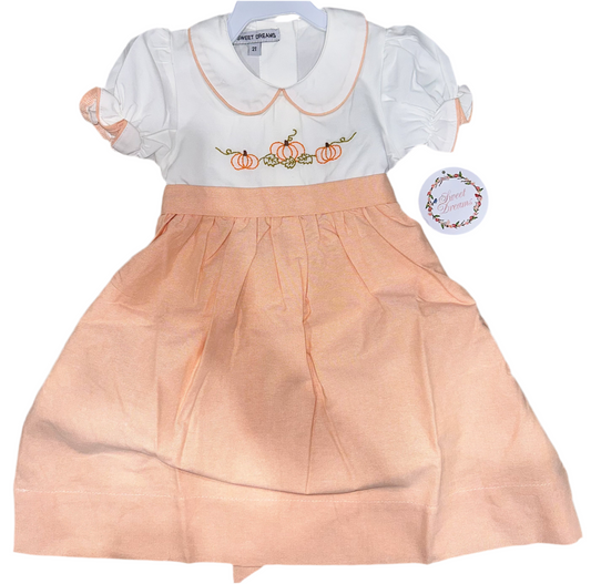 Pumpkin Girl Dress- Sweet Dreams