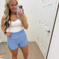 Light Blue Go To Shorts