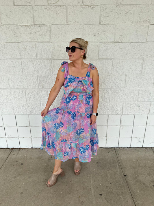 Ariel midi dress