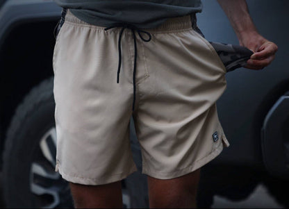 Khaki Duck Camo Daily Shorts