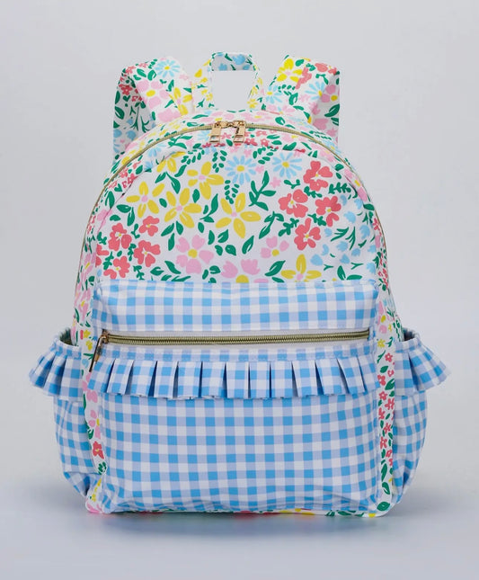 Yellow flower backpack