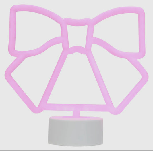 Bow neon light