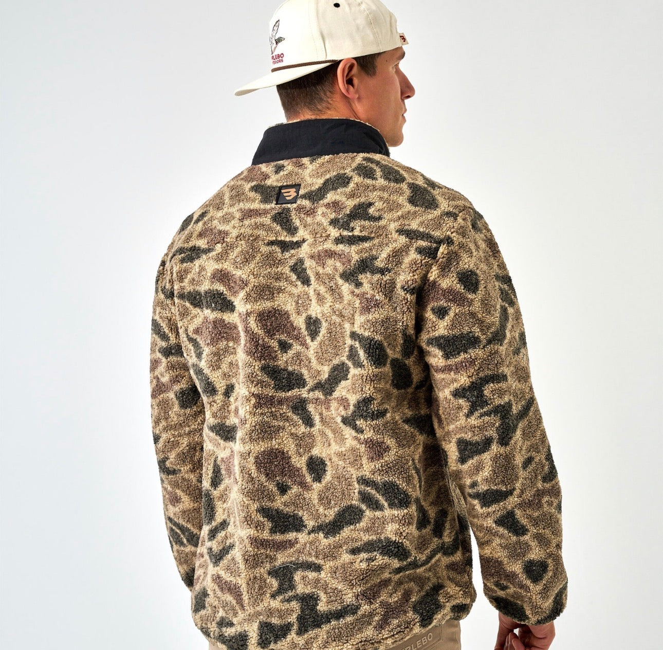 Sherpa - Quarter Zip - Rocky Mountain Camo Burlebo