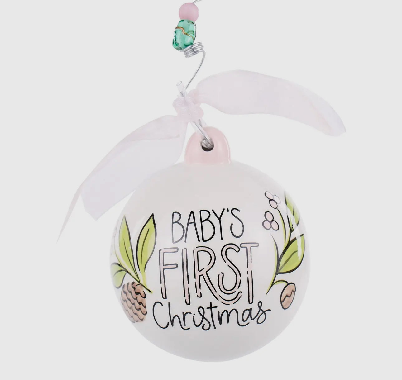 Baby’s first Christmas ornament