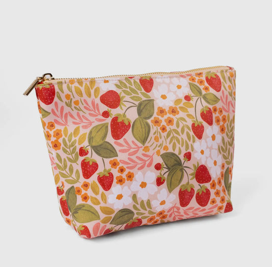 Strawberry Patch Carry All Pouch - EBD