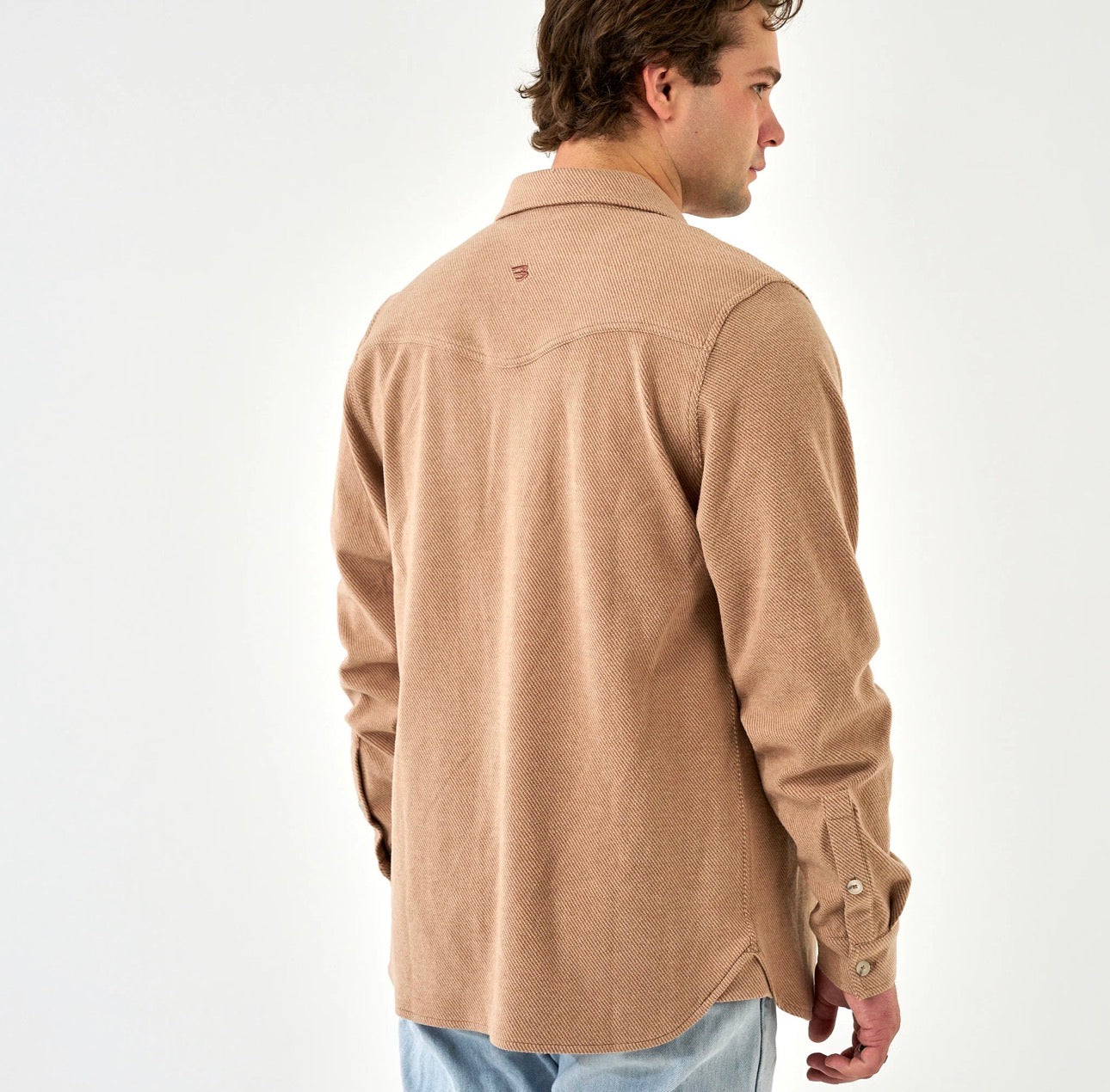 Austin Shirts - LS - Khaki Burlebo