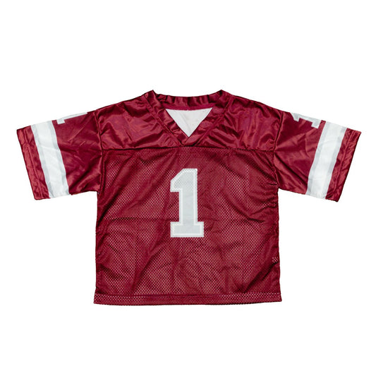 Maroon Football Jersey Belle Cher