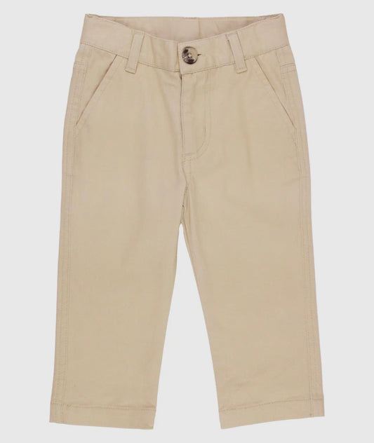 Khaki Stretch Chino Pants