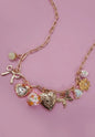 Vintage Locket Charm Necklace