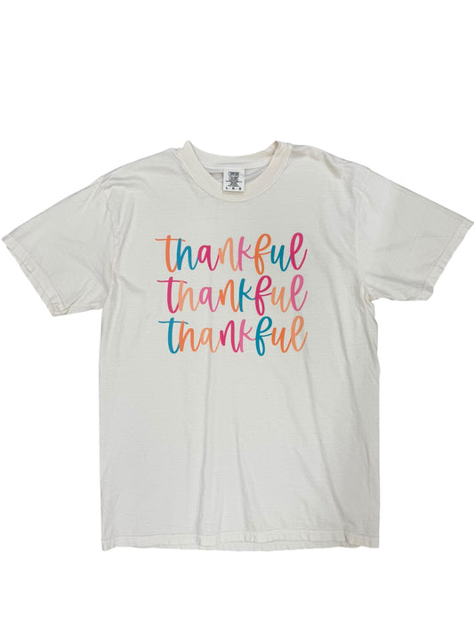 Tan Thankful Tee