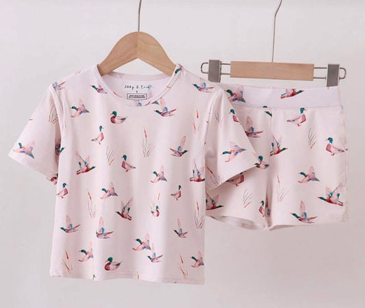 Mallard bamboo pj short set