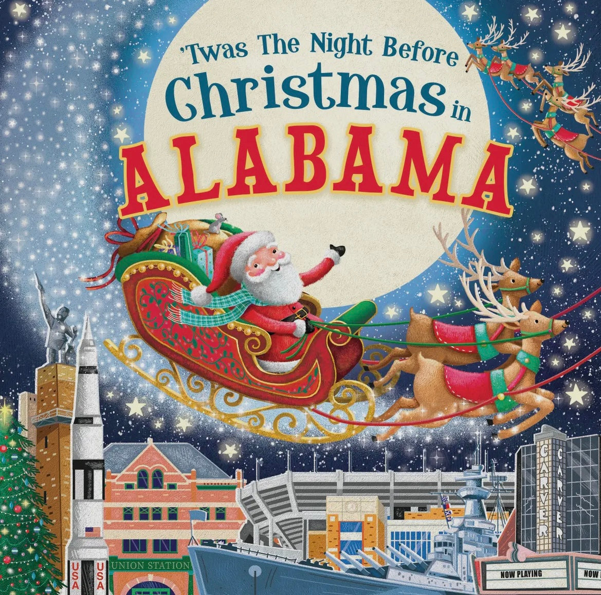 Twas the Night Before Christmas In Alabama Book