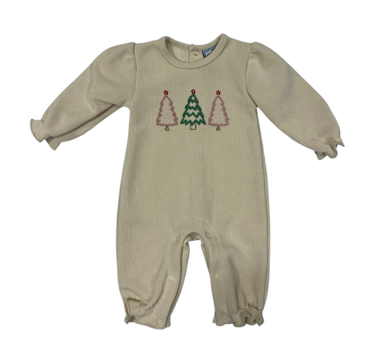 O’ Christmas Tree Girl Romper Three Sisters
