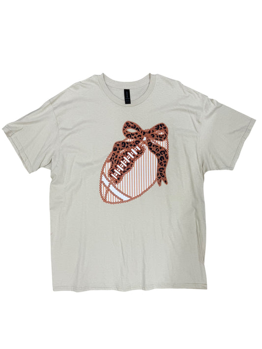 Cheetah Football Tee