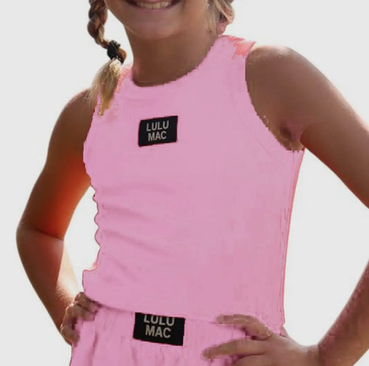 Youth Bubblegum Tank | Lulu Mac