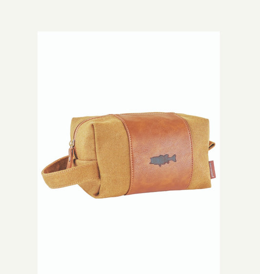 Dopp kit with fish