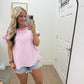 Lavender Open Back Top