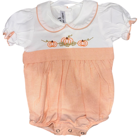 Girls Pumpkin Bubble- Sweet Dreams