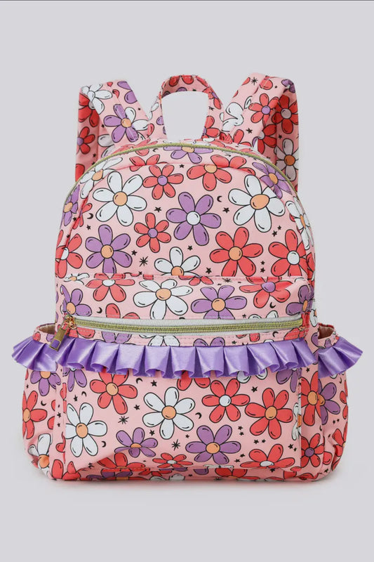 Groovy flower backpack