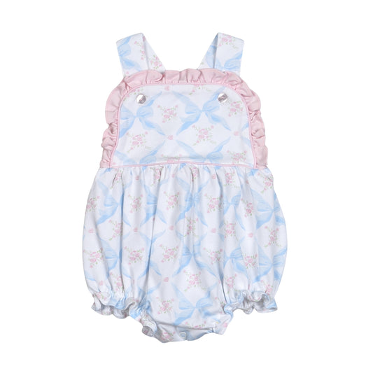 Blue bow pima bubble