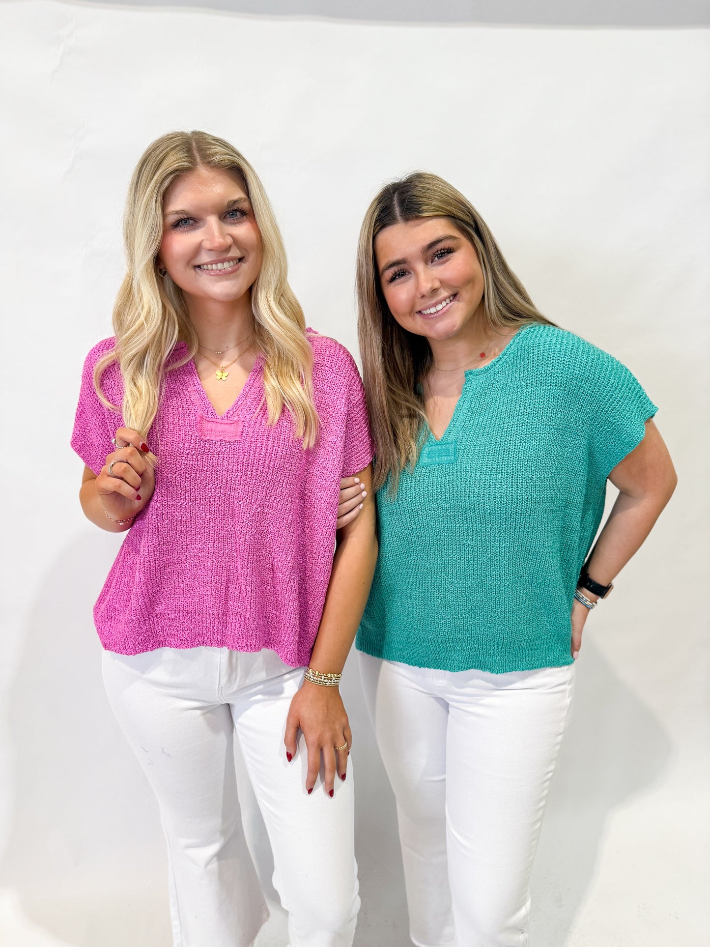 Back Patch Sweater | Bright Muave