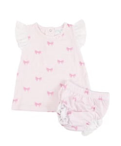 Bowsie Girl Bloomer Set Jumping Jolly