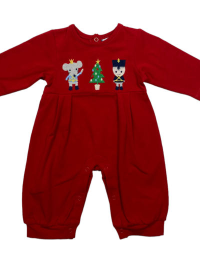 Nutcracker appliqué romper