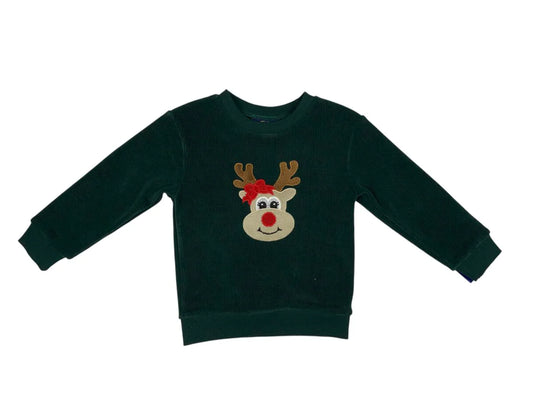 Reindeer Girl Sweater-EJ