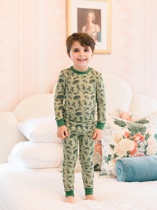 Army Man Bamboo PJs Set