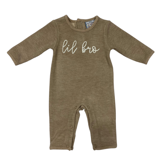 Lil Bro Boy Romper Three Sisters