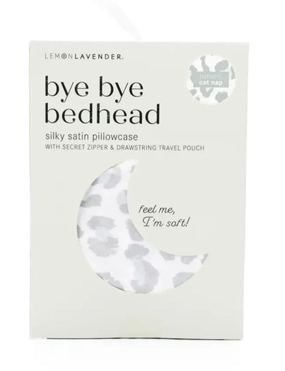 Bye Bye Beadhead Satin Pillow Case Cat Nap