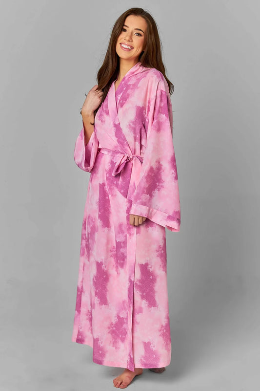 Pink and purple robe