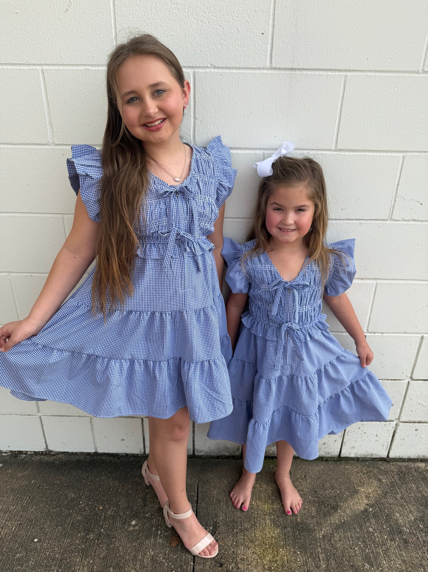 Little Miss Gingham Tween Dress