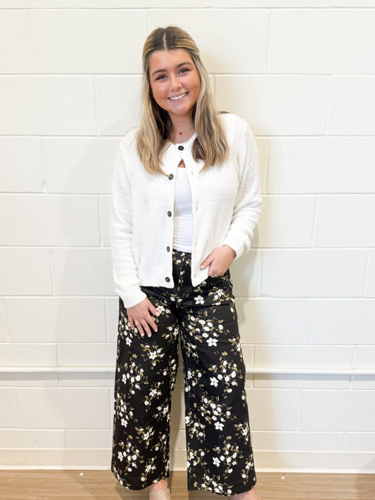 Midnight Floral Jeans