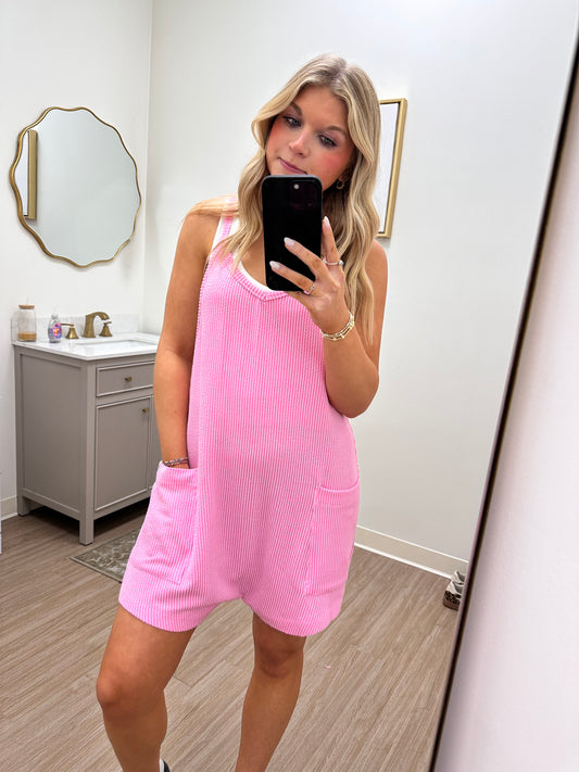Blush Romper Simply Southern