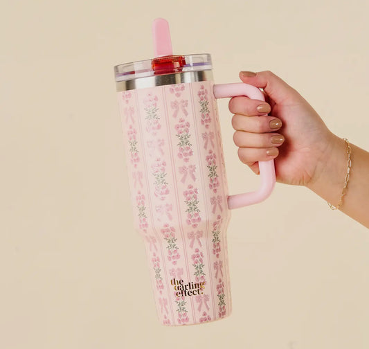 Pink Oh So Fancy 40oz Tumbler