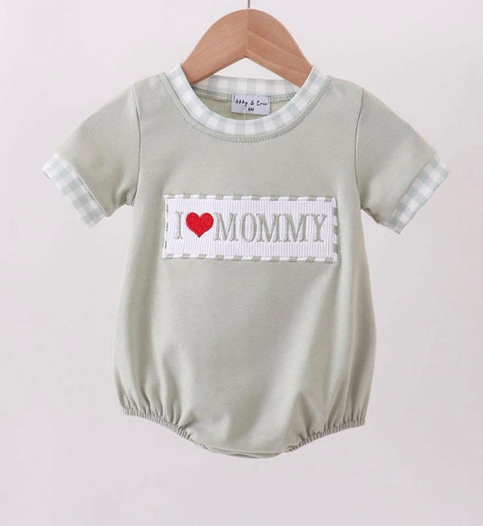 I Love Mommy Boy Bubble