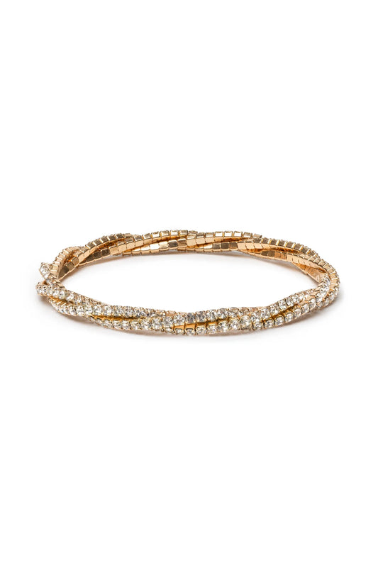 Gold and Diamond Bracelet- GP