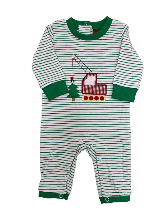 Bringing Home The Tree Romper-MJ