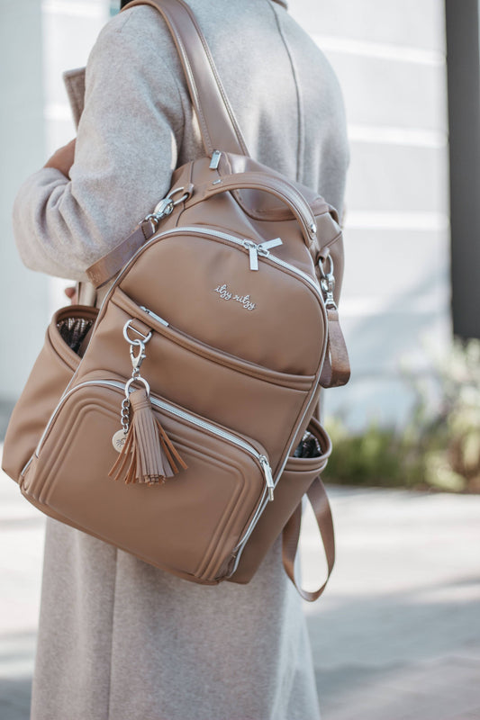 Itzy ritzy chai latte boss plus diaper bag