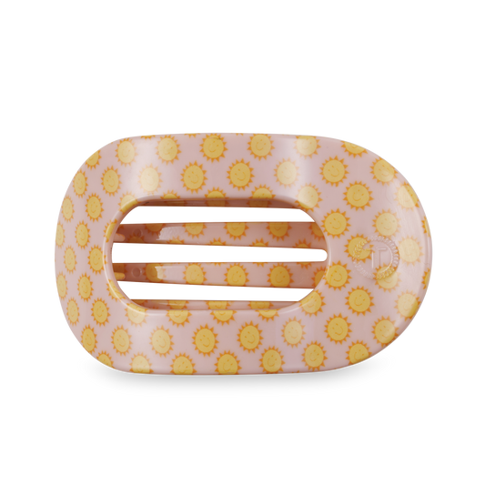 Sunny Days Ahead Round Flat Hair Clip | Large