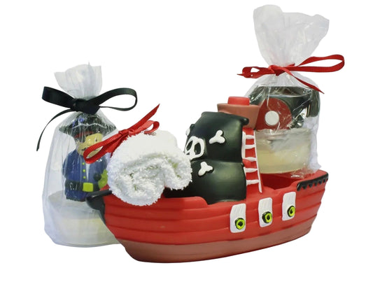 Clearly Fun Pirate Soap & Holder Gift Set Seda France