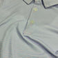 Micro Pink/Blue Stripe Performance Polo|Meripex