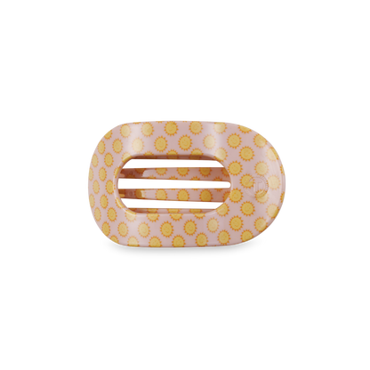 Sunny Days Ahead Round Flat Hair Clip | Small
