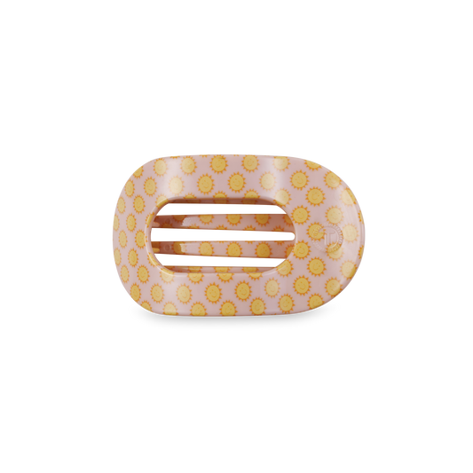 Sunny Days Ahead Round Flat Hair Clip | Small