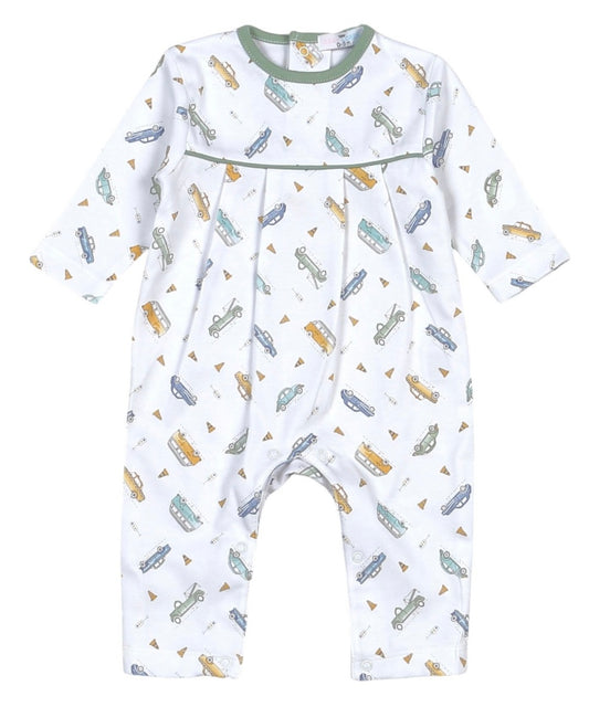Vintage Cars Romper- Baby Loren